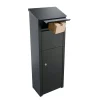 Paketpostlåda 901 47 L Svart MEFA