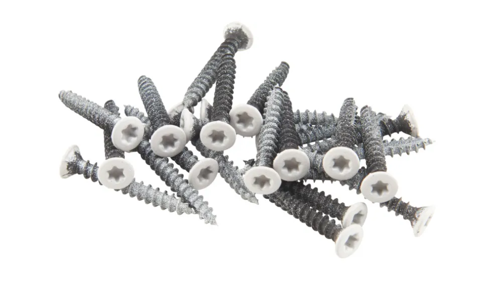 Panelskruv TX20 4,2 x 30 mm Grå 100-pack Fibrotech