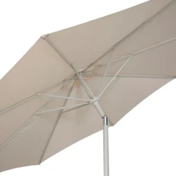 Parasoll m/vev & tilt Beige Ø3 m Sunlife