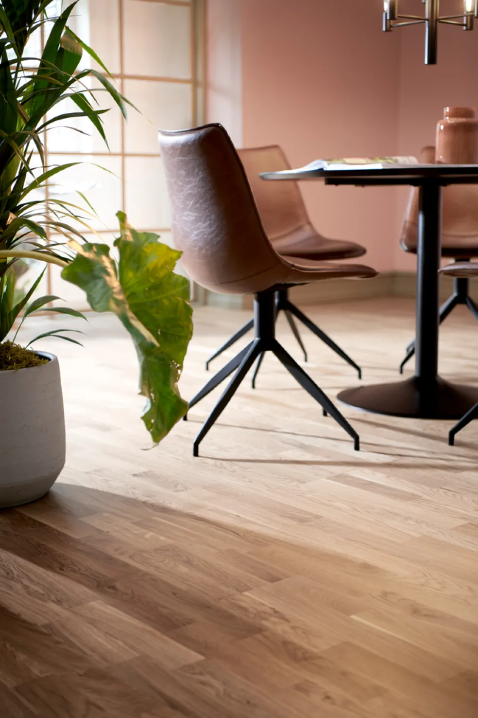 Parkettgolv Ek Natur Wallmann