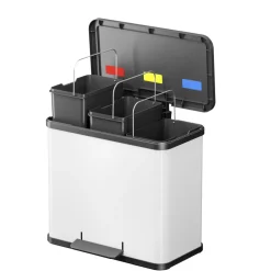 Pedalhink Oco Trio Plus 3 x 9 L Vit Hailo