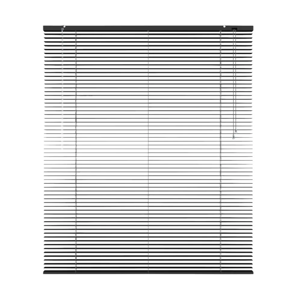 Persienn Alu Svart 80 x 130 cm