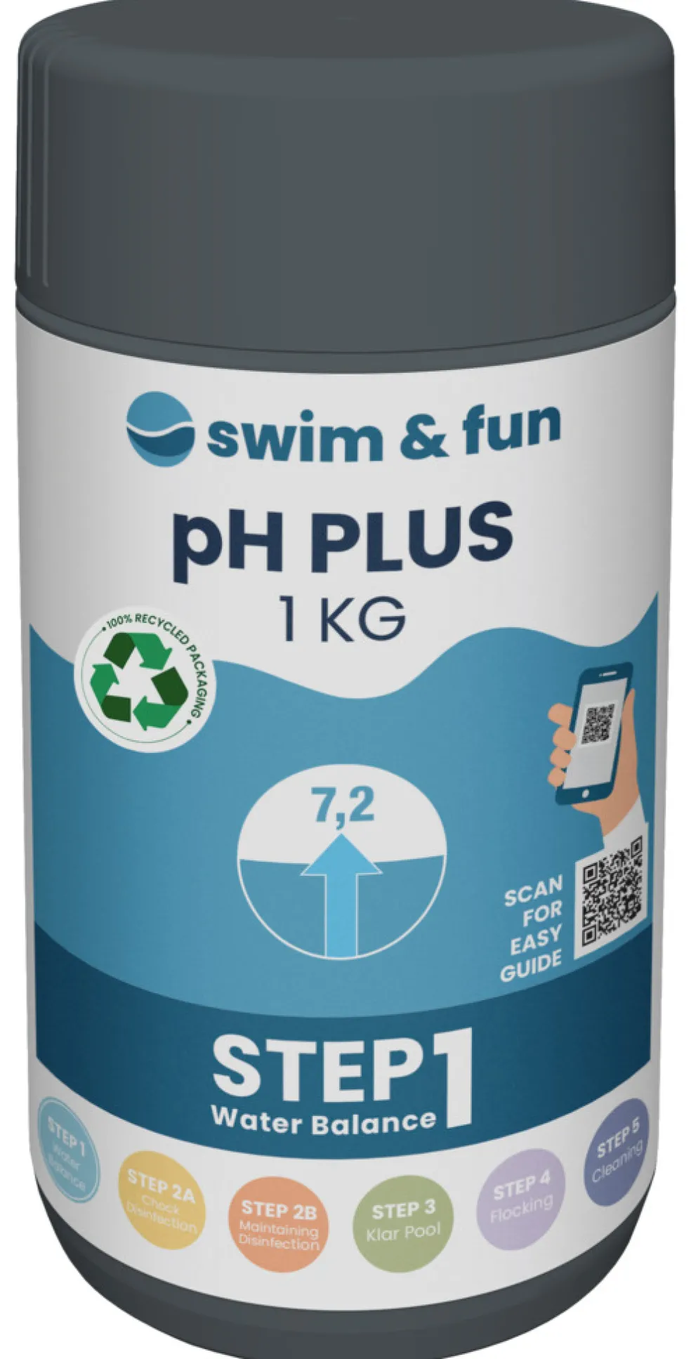 pH-Plus 1 kg Swim & Fun