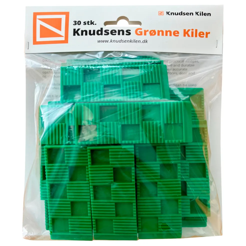 Plastkil Grön 10 mm 30-pack Knudsen Kilen