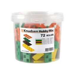 Plastkil Mix 72-pack Knudsen Kilen
