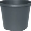 Plastkruka Cylindro Grå Ø45 cm Scan-Pot
