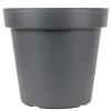Plastkruka Svart m/kant Ø30 cm Scan-Pot