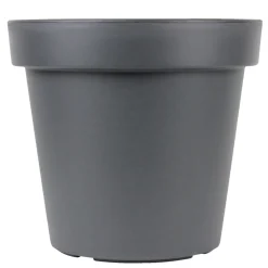 Plastkruka Svart m/kant Ø30 cm Scan-Pot
