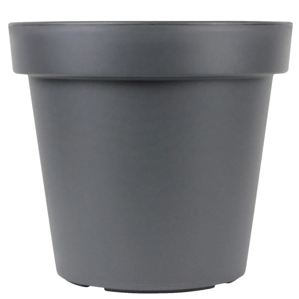 Plastkruka Svart m/kant Ø45 cm Scan-Pot