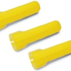 Plastplugg Gul 100-pack
