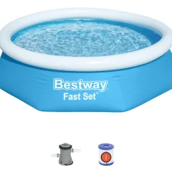 Pool Fast Set 1880 L Ø244 cm Bestway
