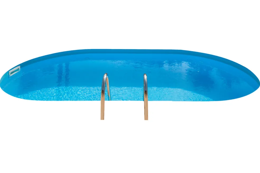 Pool Oval Nedgrävd 24420 L Swim & Fun