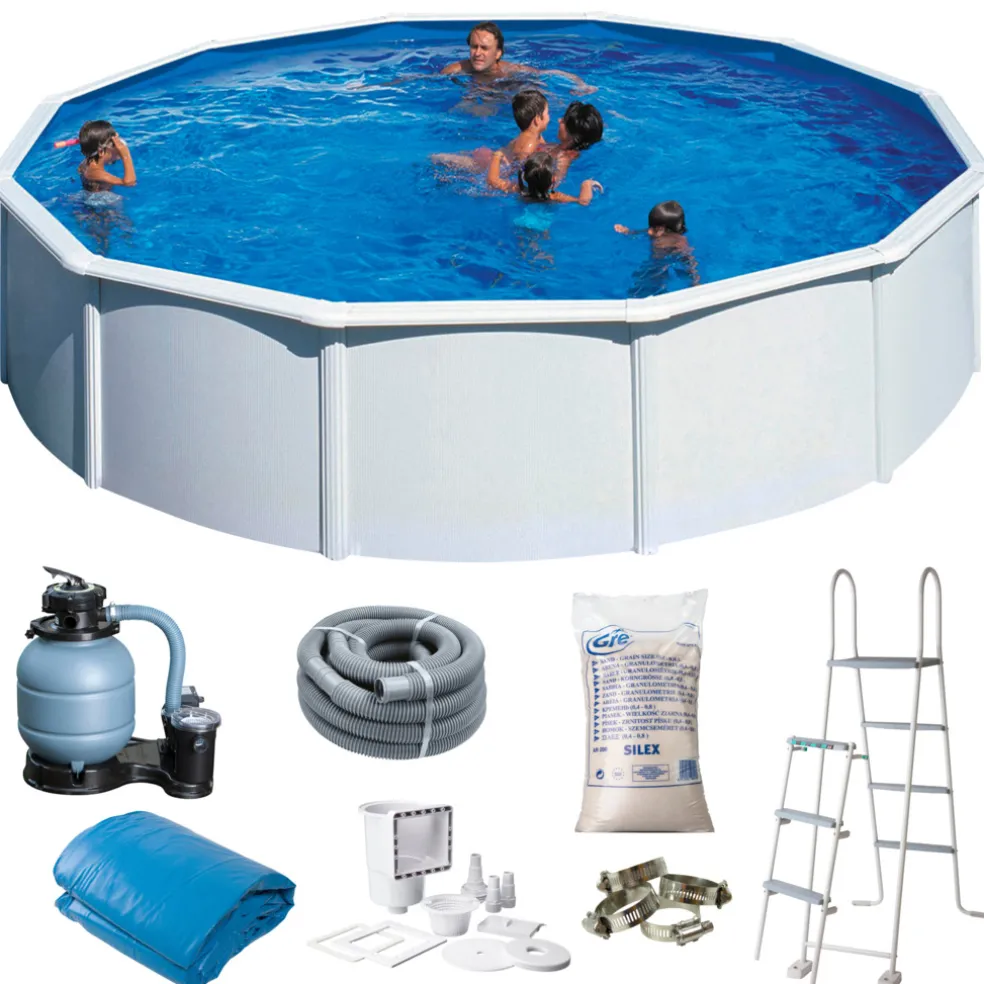 Pool Vit 24944 L Ø550 cm Swim & Fun