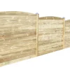 Profilstaket 4 Sektion 178,5 cm Hortus