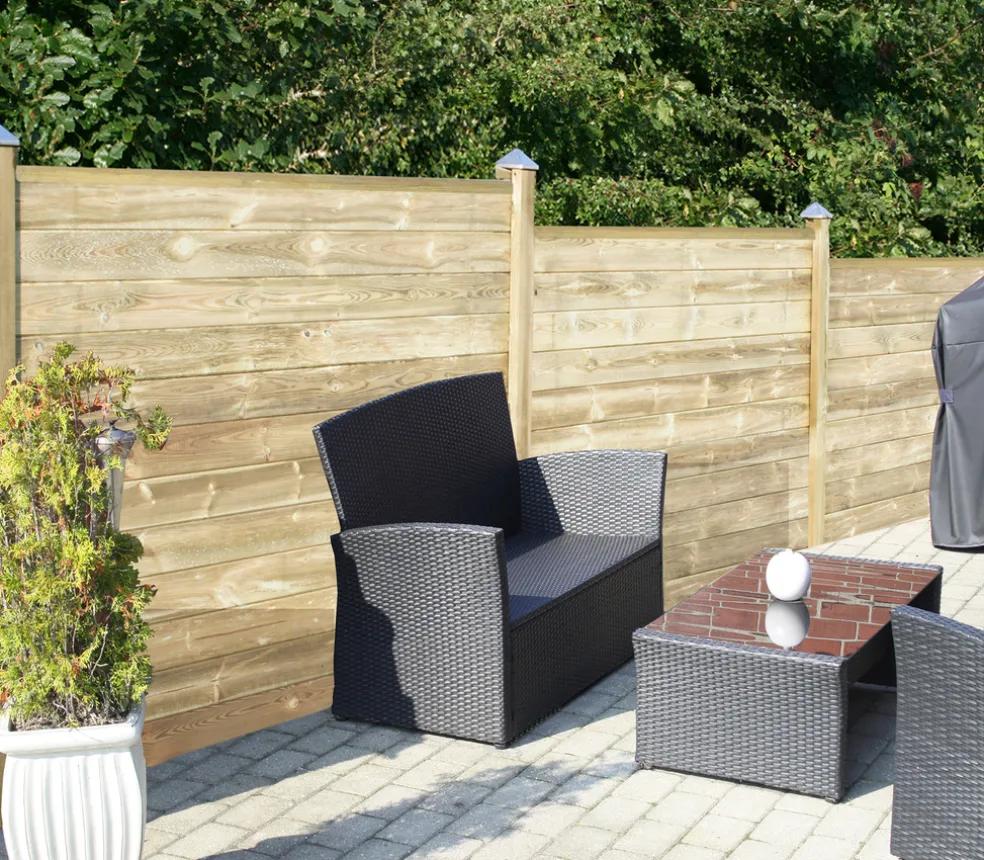 Profilstaket 4 Sektion 170 cm Hortus