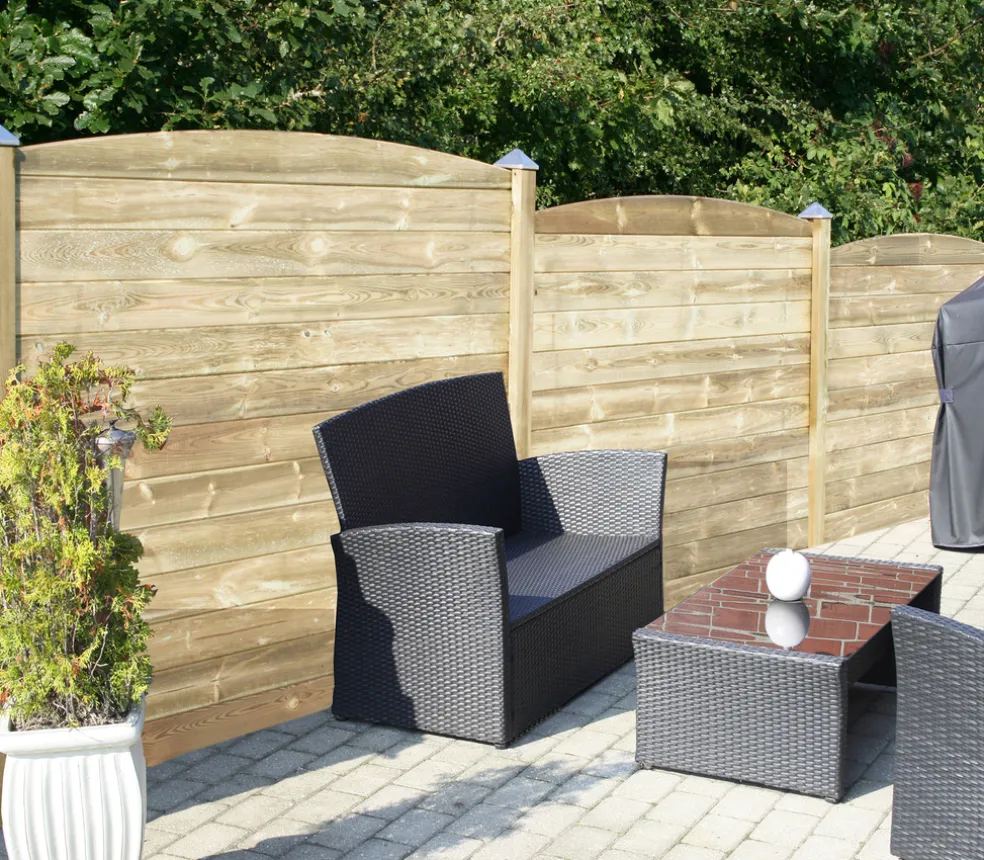 Profilstaket 3 Sektion 178,5 cm Hortus