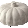 Prydnad Pumpa Cement Grå 14,5 cm Form Living