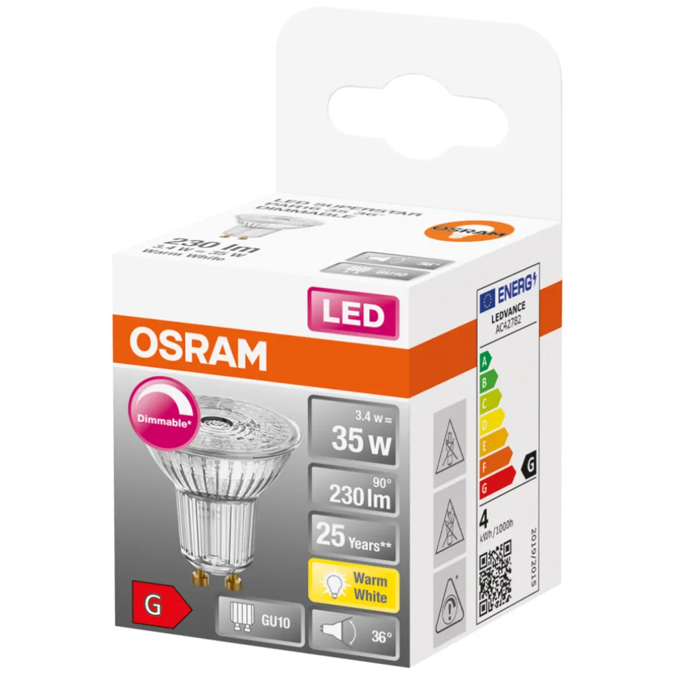 Reflektorlampa LED 3,4W Osram