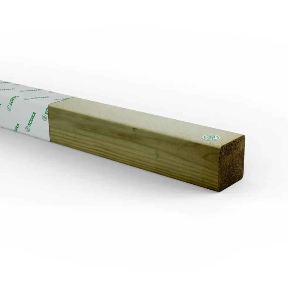 Regel Impregnerad 45 x 45 mm - 3 m Södra Wood