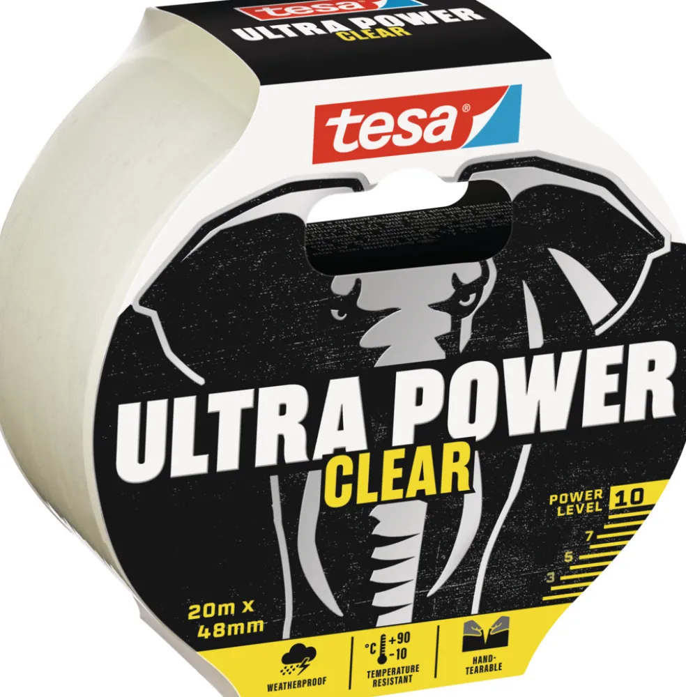 Reparationstejp Ultra Power Clear 48 mm x 20 m Tesa