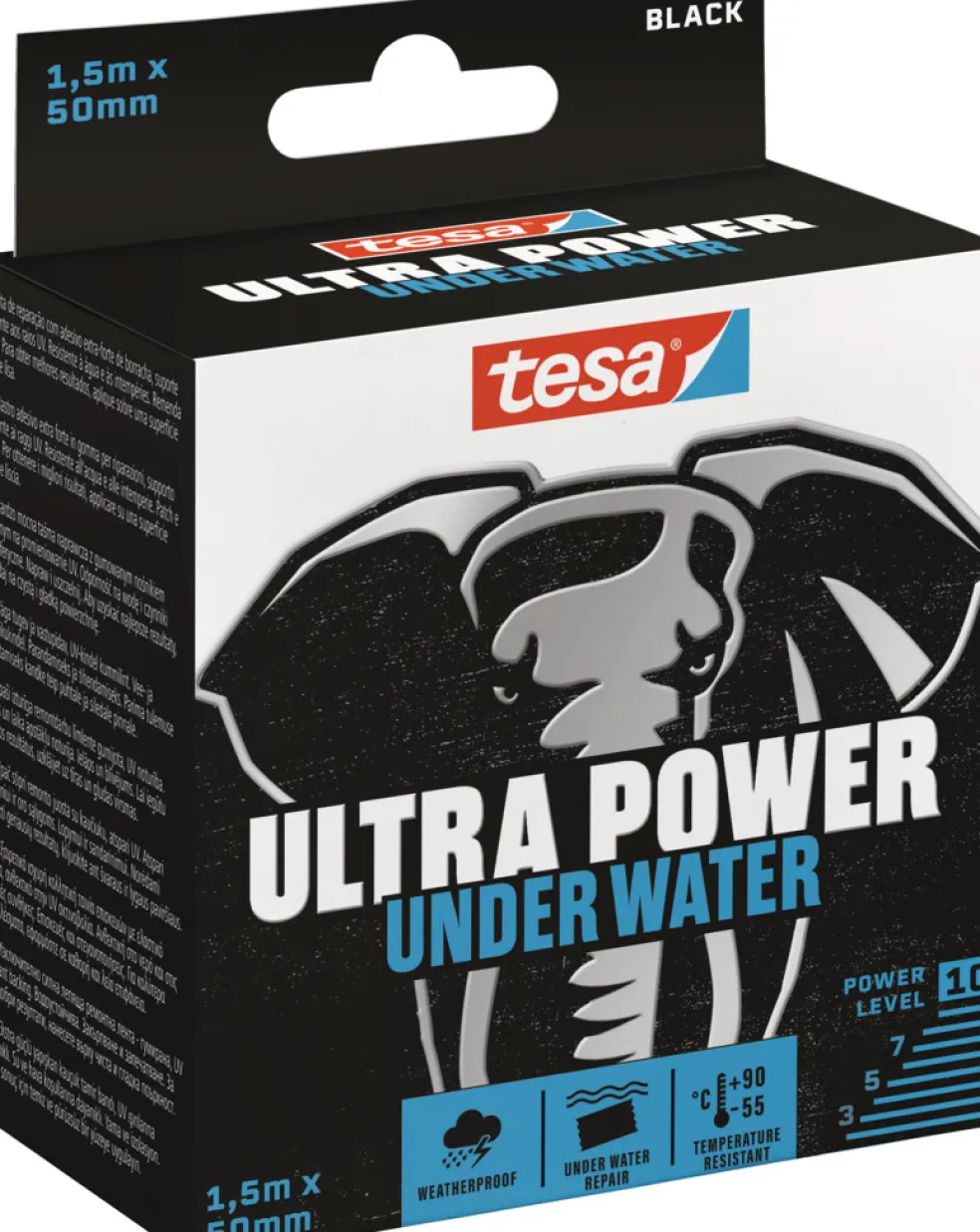 Reparationstejp Ultra Power Under Water 50 mm x 1,5 m Tesa