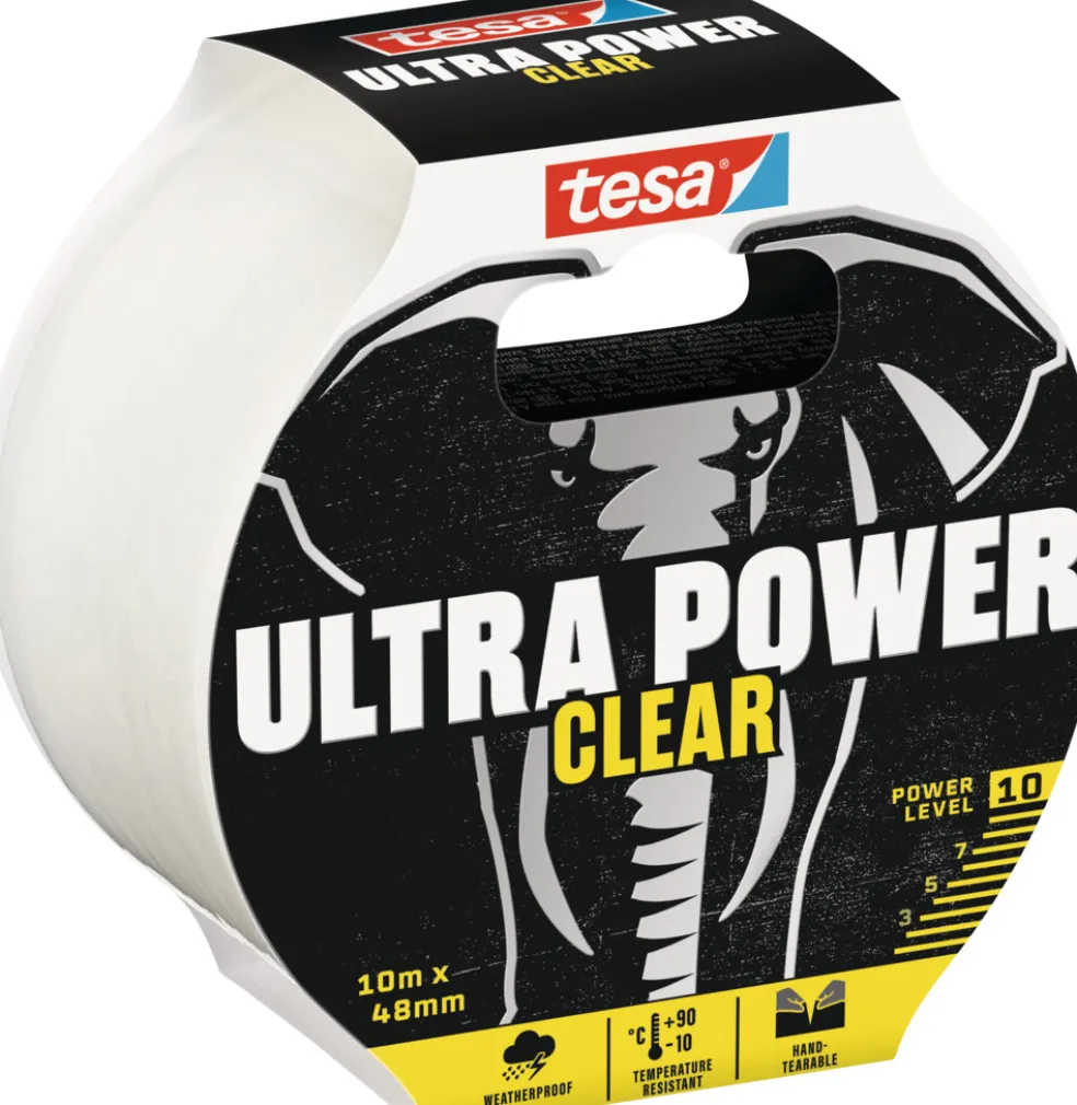 Reparationstejp Ultra Power Clear 48 mm x 10 m Tesa