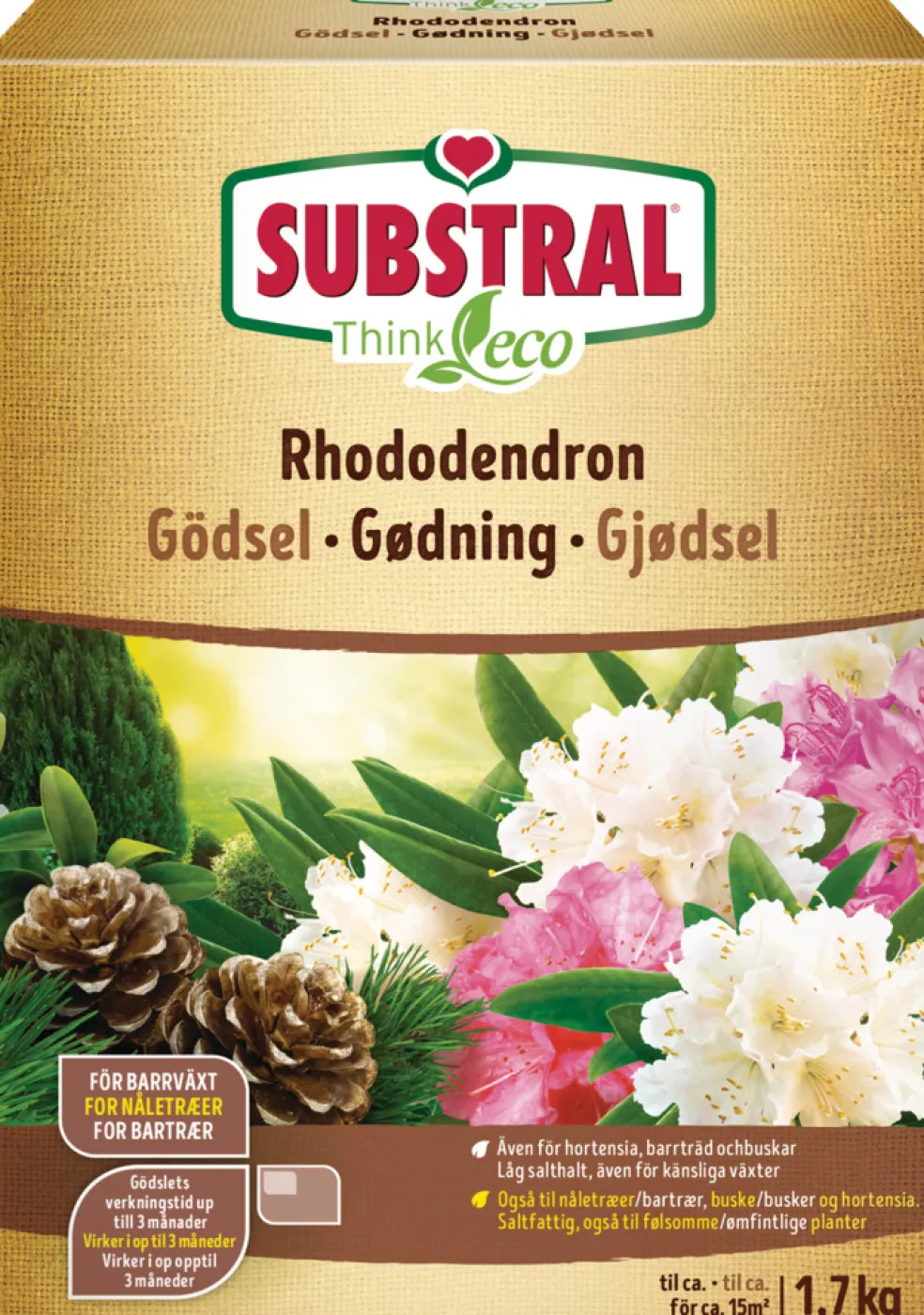 Rhododendrongödsel 1,7 kg Substral