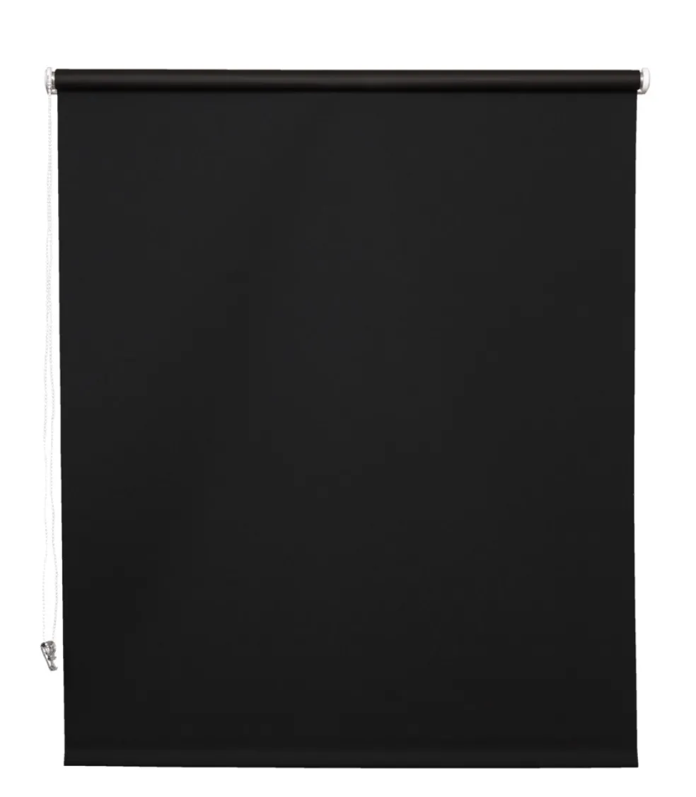 Rullgardin Mörkläggande Svart 120 x 175 cm