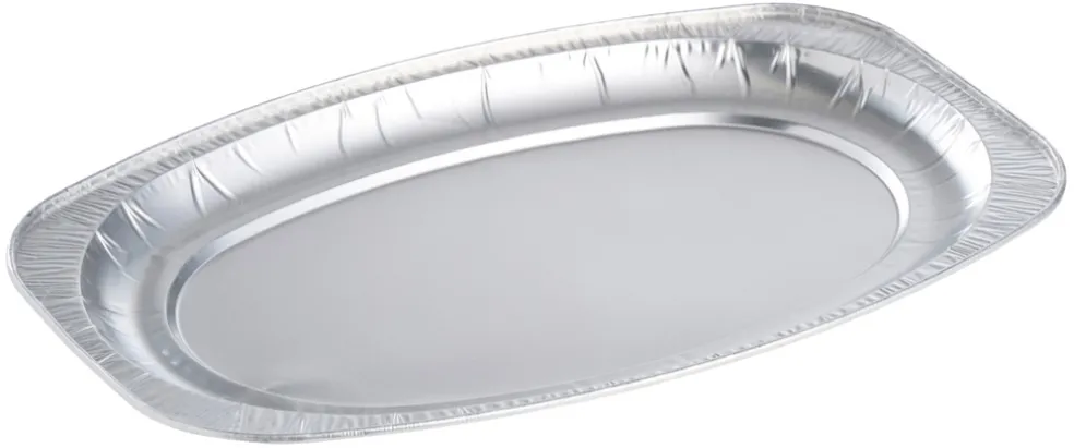 Serveringsfat Aluminium 42 x 28,5 cm 5-pack Grillexpert