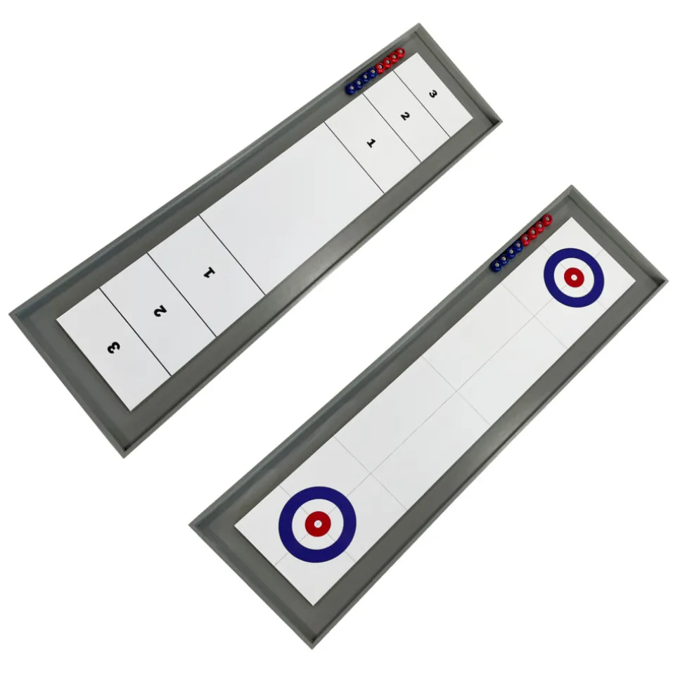 Shuffleboard & Curling 2-i-1 Nordic Games