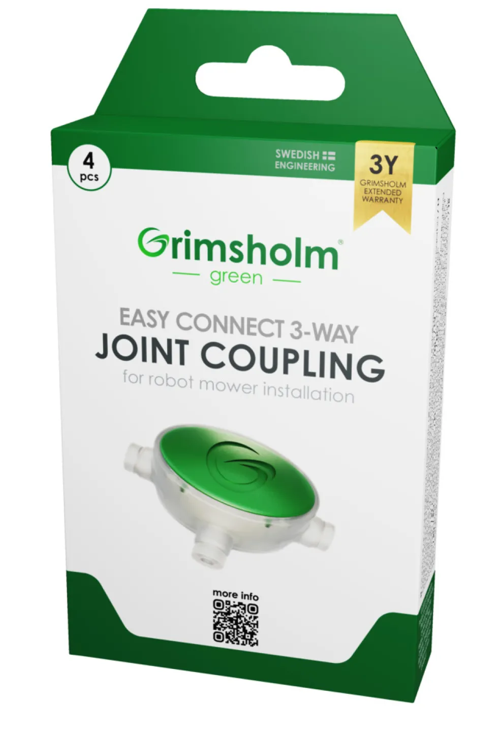 Skarvkoppling Robotgräsklippare 4-pack