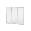 Skjutdörr 3-delad Isolerglas - 2610 x 1990 mm