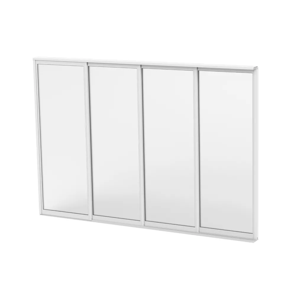 Skjutdörr 4-delad Isolerglas - 3025 x 1990 mm