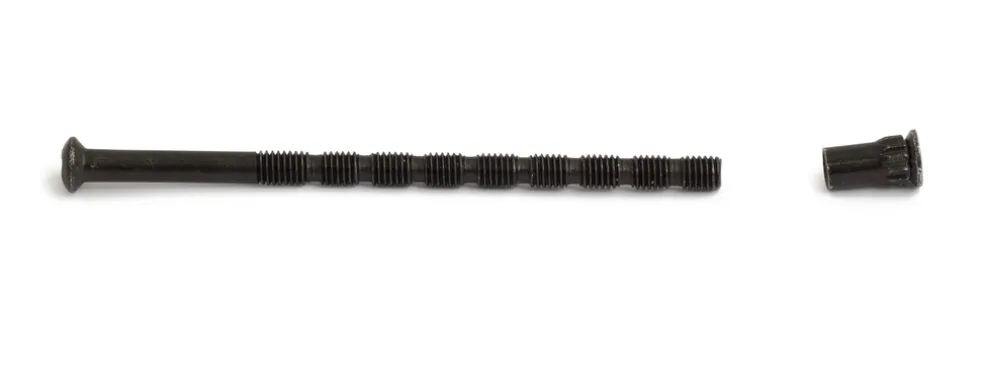 Skruv Nippel Svart M5 x 90 mm Habo