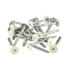 Skruv t/träbetong 5 x 45 mm Vit 100-pack Fibrotech