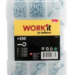 Skruvkroksats 150 delar Work>it
