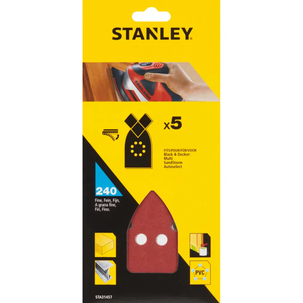 Slippapper Multislip K240 5-pack Stanley