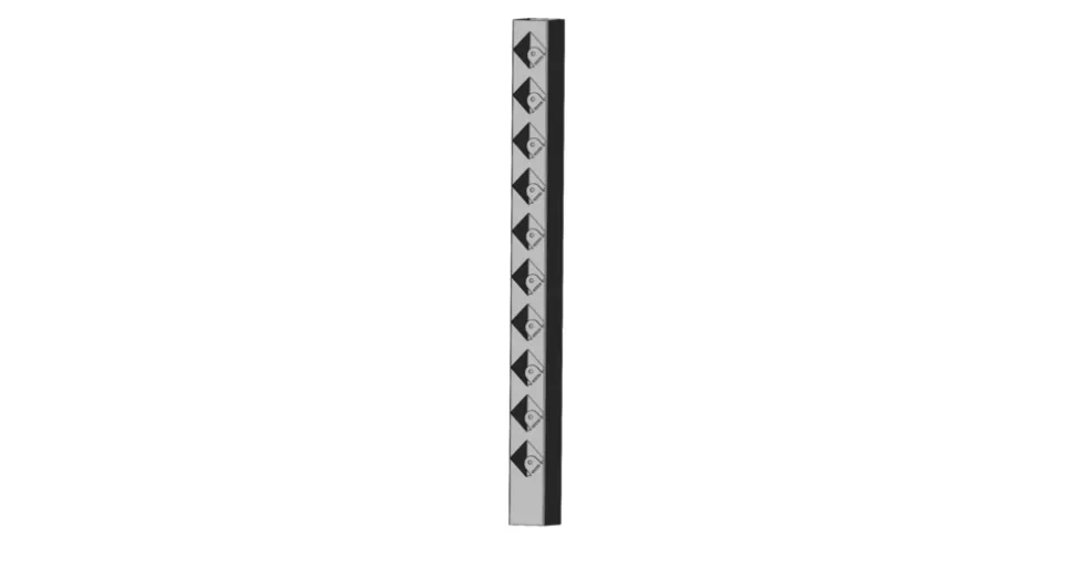 Slutstolpe Broken Galvad 890 mm Steel Design