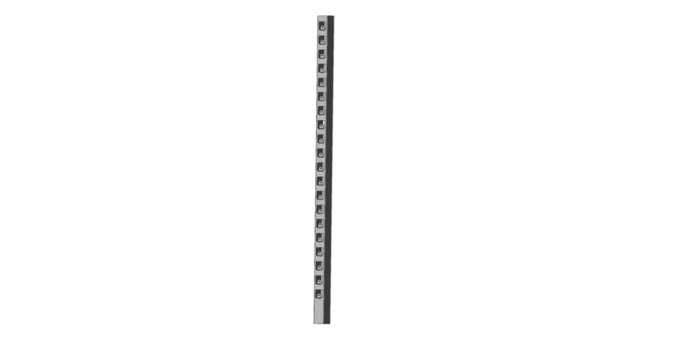 Slutstolpe Harstena Galvad 1780 mm Steel Design