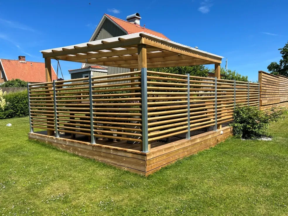 Slutstolpe Tallkobben Galvad 1770 mm Steel Design