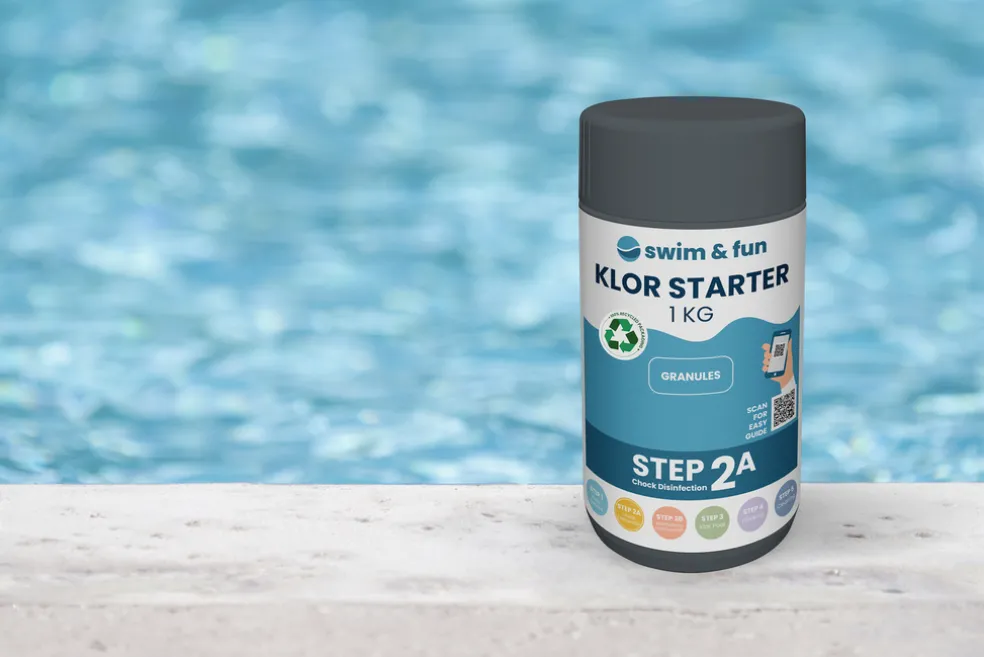 Snabbklor 1 kg Swim & Fun