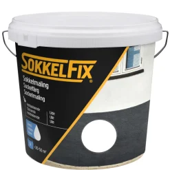 Sockelfärg Vit 5 L Sokkelfix