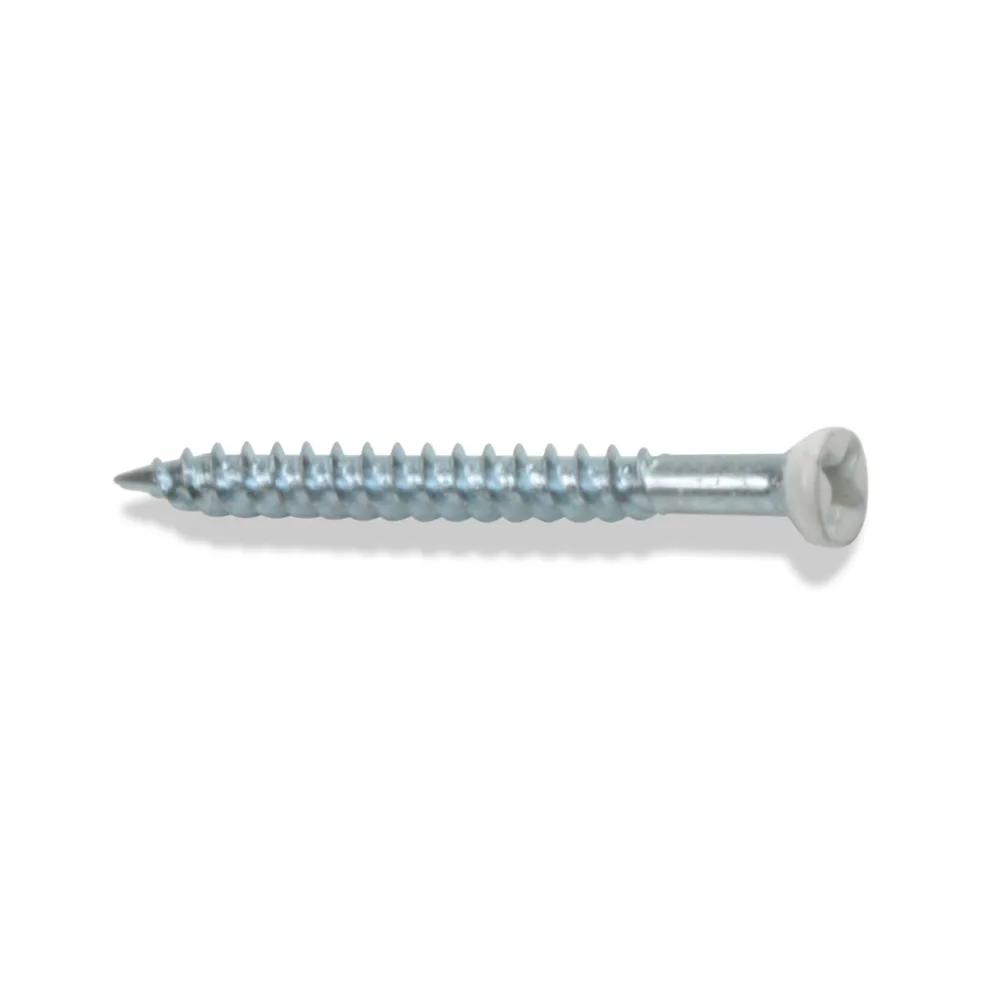 Sockelskruv 3,9 x 57 mm Vit