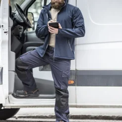 Softshell Jacka Svart Jobman Workwear