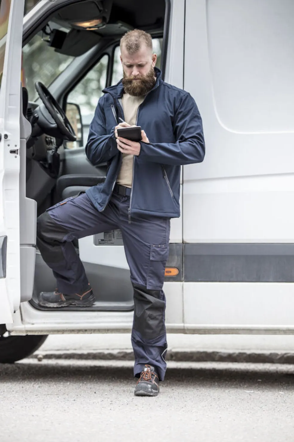Softshell Jacka Svart Jobman Workwear