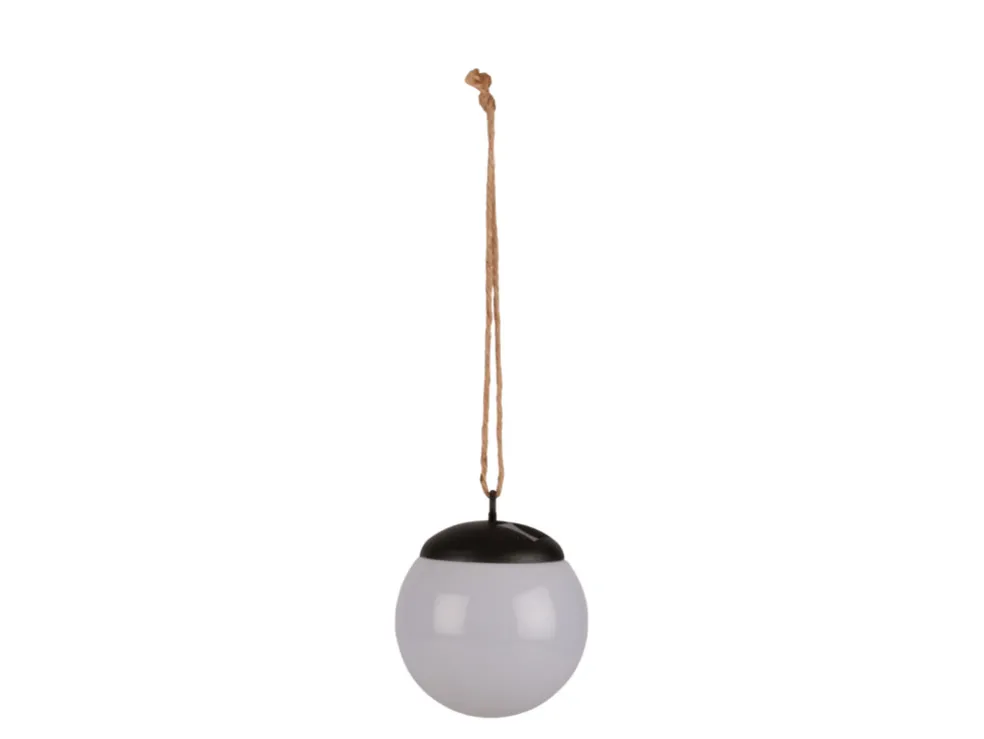 Solcellslampa Klot Ø10 cm