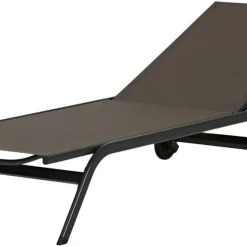Solsäng Lima Svart/Grå Sunlife