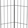 Spaljé Hopfällbar Svart 180 cm