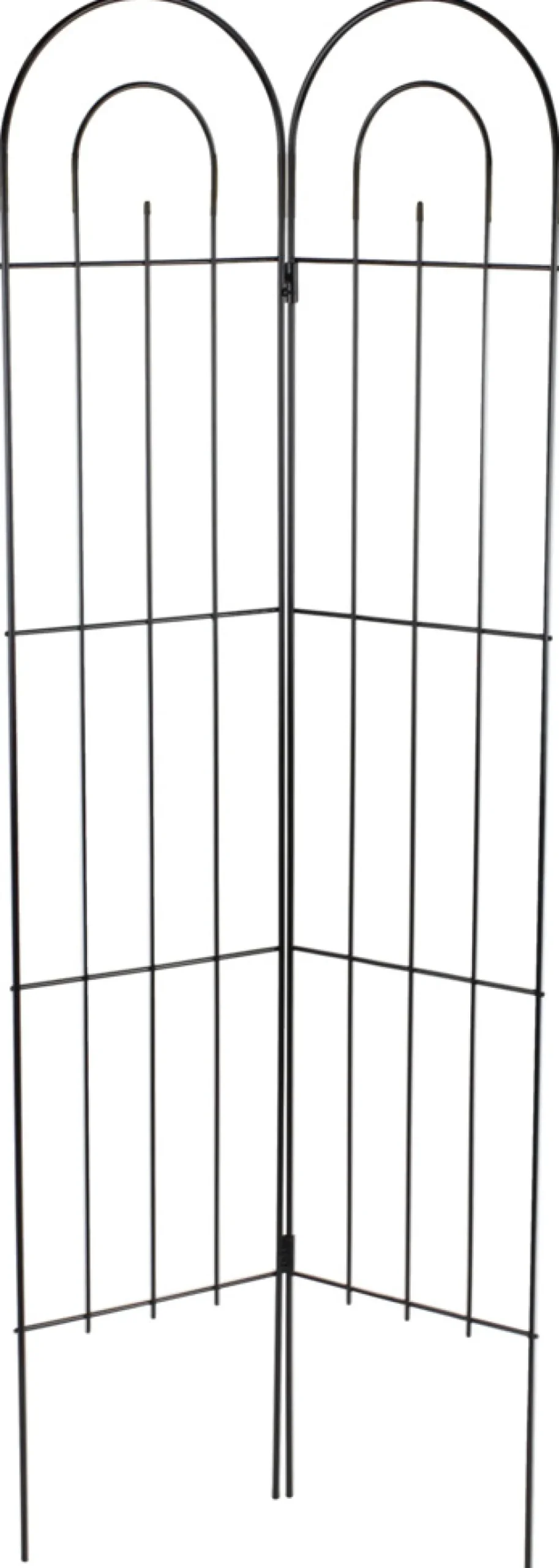 Spaljé Hopfällbar Svart 180 cm
