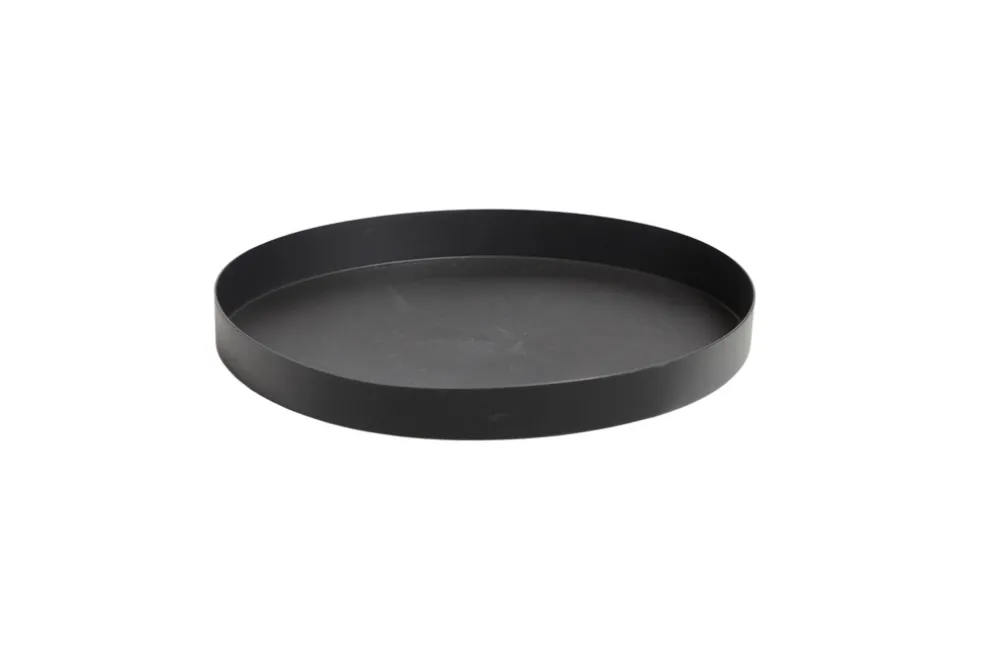 Spegelfat Svart Ø57 x 6 cm